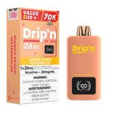 Mango Peach Watermelon Drip'n 70k Value Series Disposable Vape